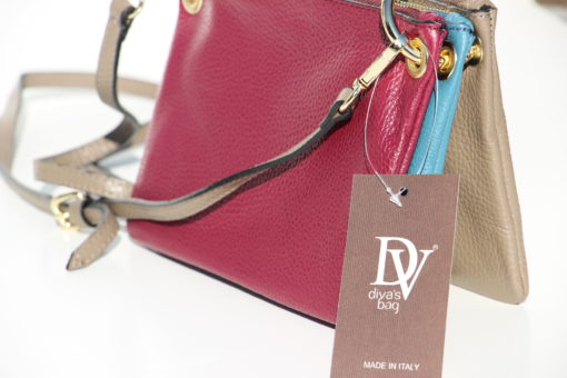 Divo Diva - Las Vegas - Brown - Leather Handbag - Made in Italy - Life is a  Game Collection - Luxury High Quality - Avvenice