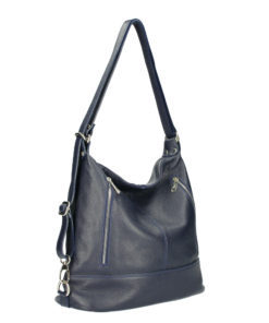 Leather shoulder bag