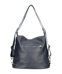 Leather shoulder bag