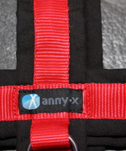 annyx-hondentuig safety-zwart-rood