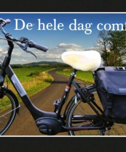 Fietszadeldekje Donja-HD: comfort de hele dag.